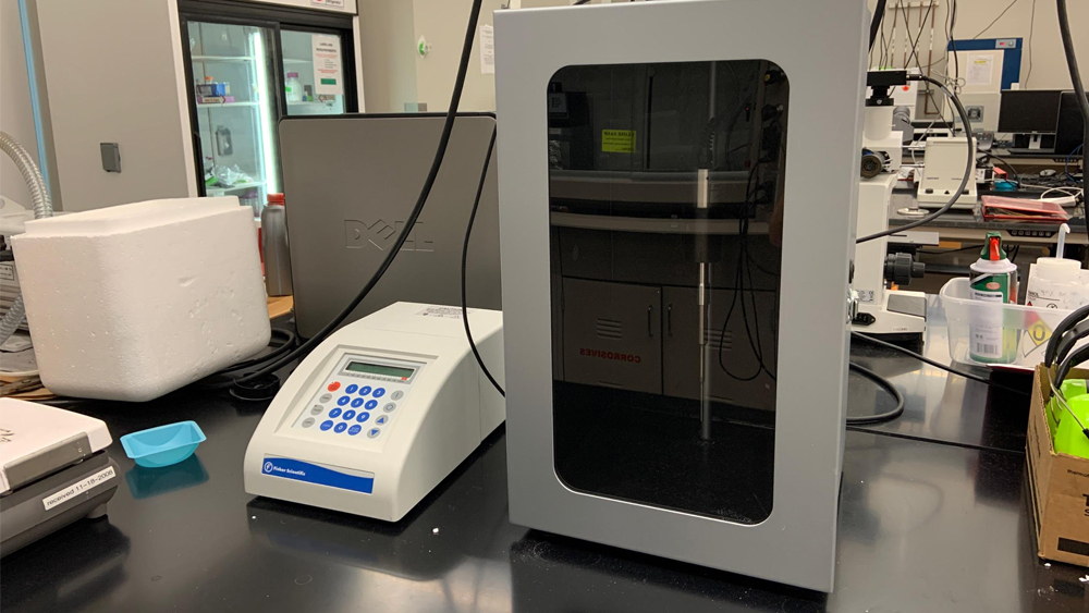 实验室里的超声波