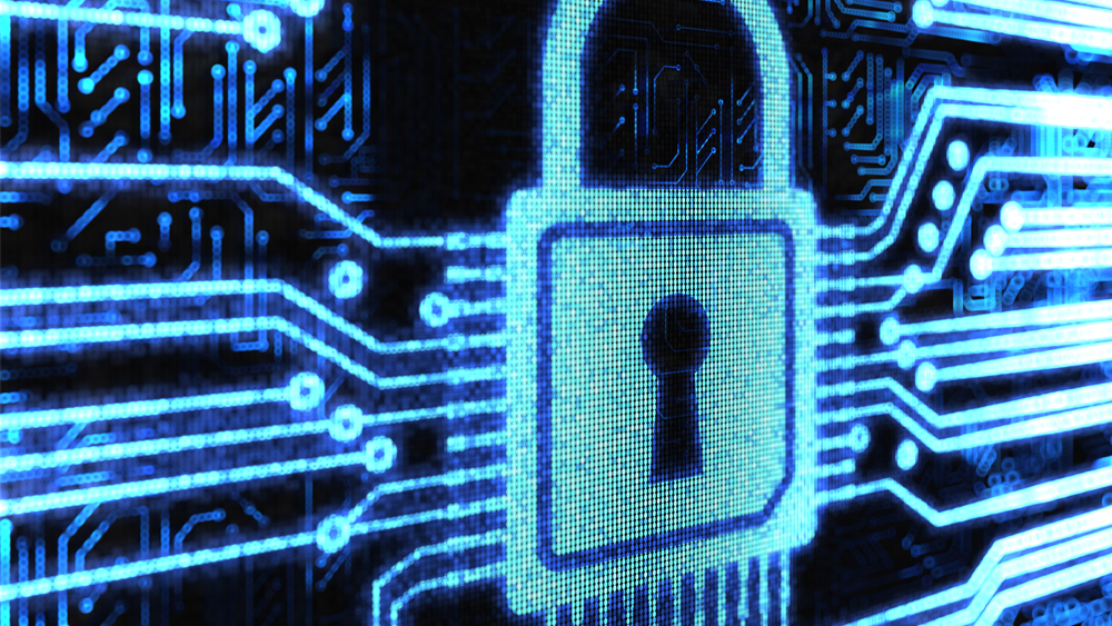 代表网络安全网络的图形图像。