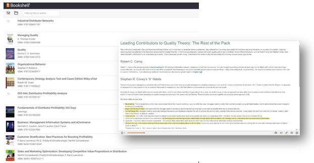 eBooks digital platform