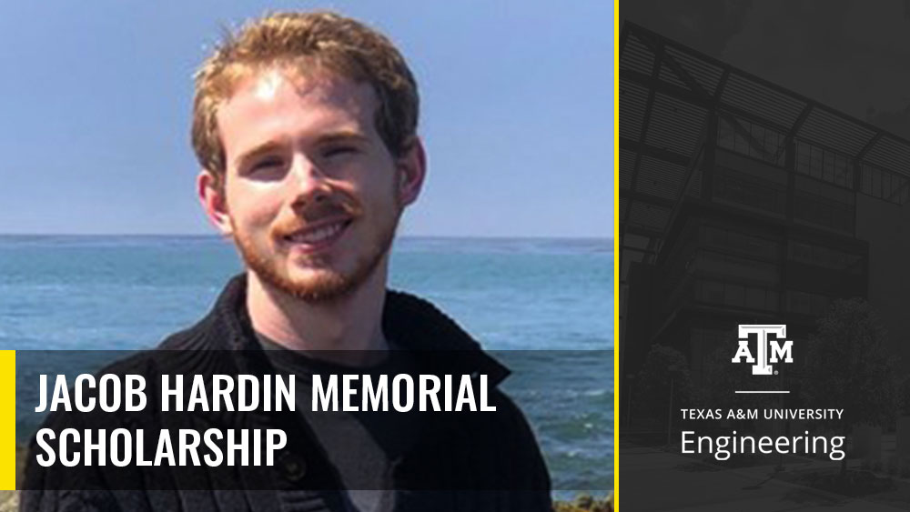 The late Jacob Hardin smiling for a photo.