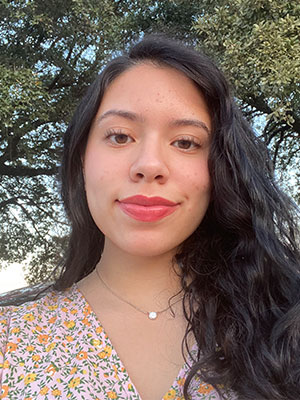 Alexa Mendez smiling.