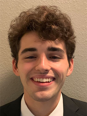 Colton Nelson smiling.