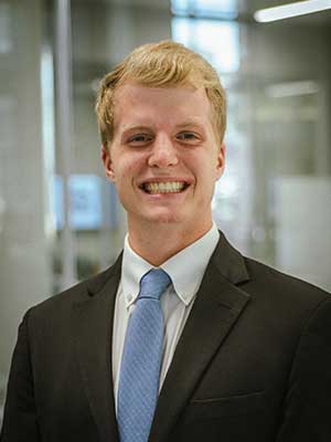 Cory Chapman smiling.