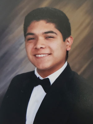 Daniel Rodriguez smiling.