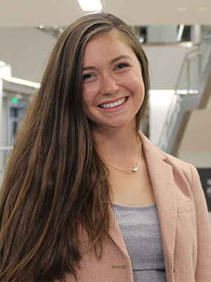 Lauren Stapleton smiling.