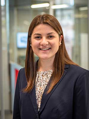 Madeline Demny smiling.